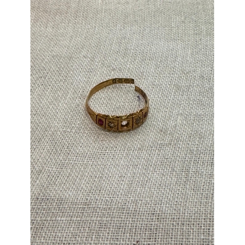 356 - 18CT SCRAP RING