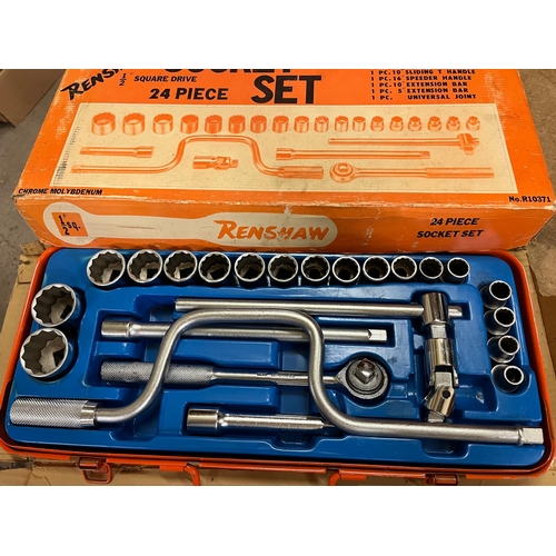 13 - RENSHAW BOXED SOCKET SET