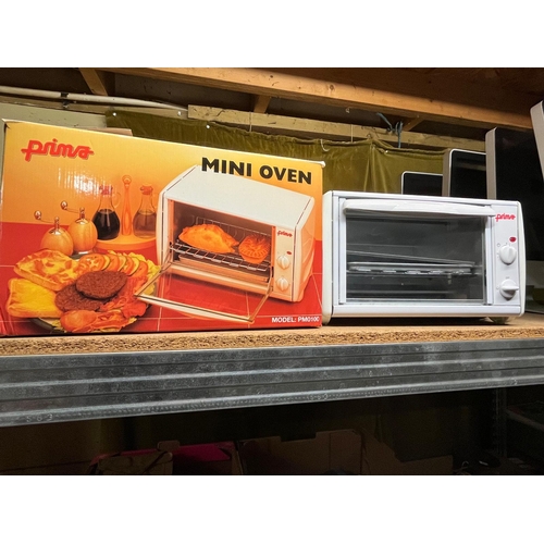 21 - UNUSED PRIMA MINI OVEN