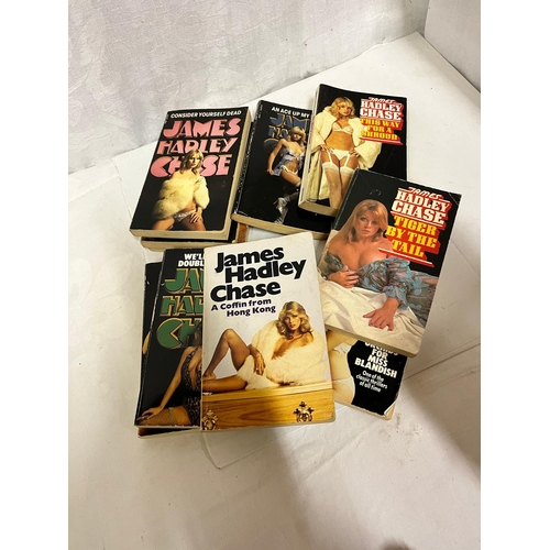 65 - 10 JAMES HADLEY CHASE NOVELS