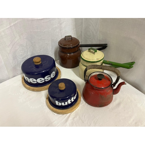 70 - SELECTION ENAMEL KITCHEN WARE