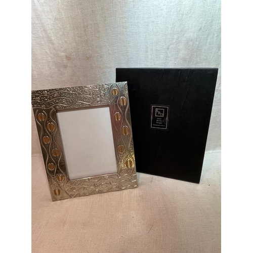 105 - ART NOUVEAU STYLE PICTURE FRAME BOXED