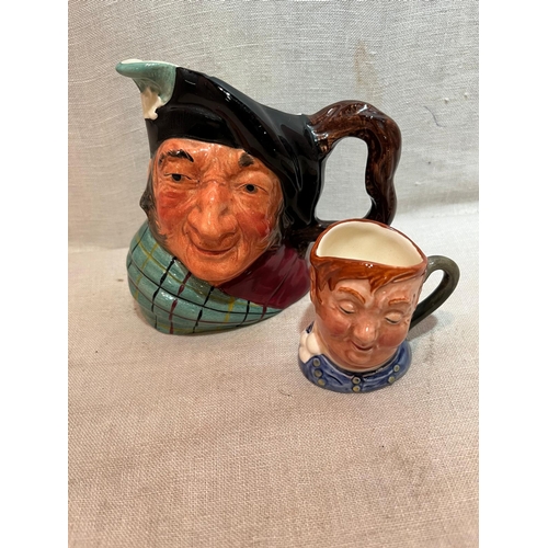 108 - SMALL DOULTON JUG AND 1 OTHER