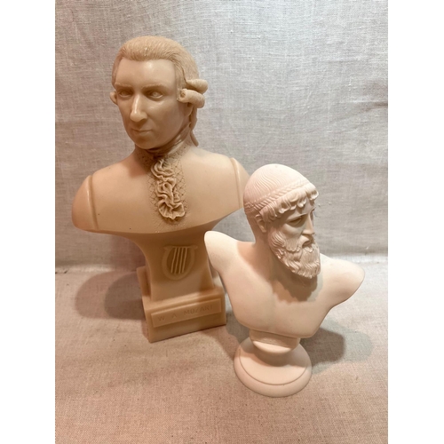 113 - MOZART AND ZEUS BUSTS