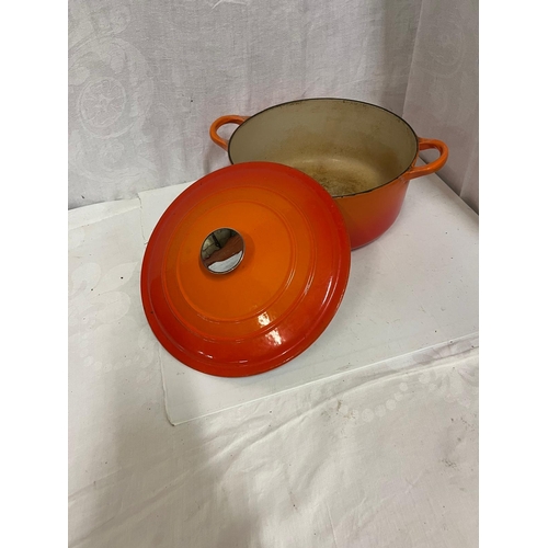 122 - LE CREUSET COOKING POT