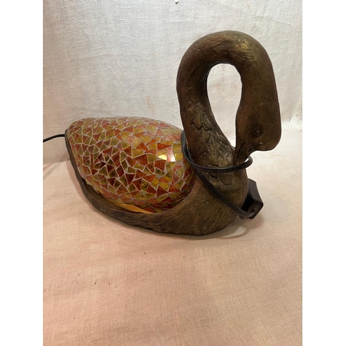 129 - SWAN TABLE LAMP