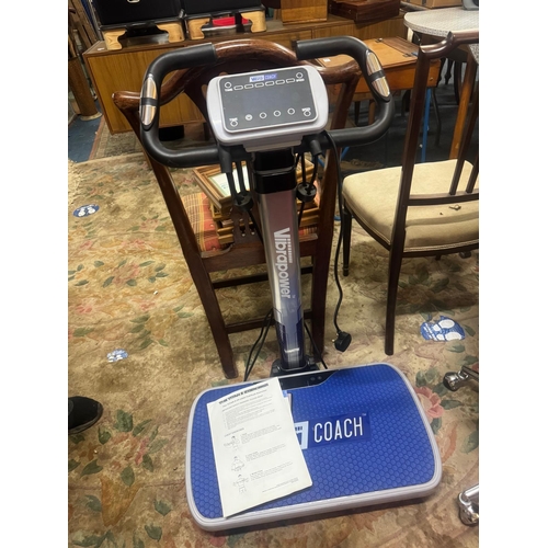 193 - EXCERSIZE VIBRA COACH MACHINE W.O