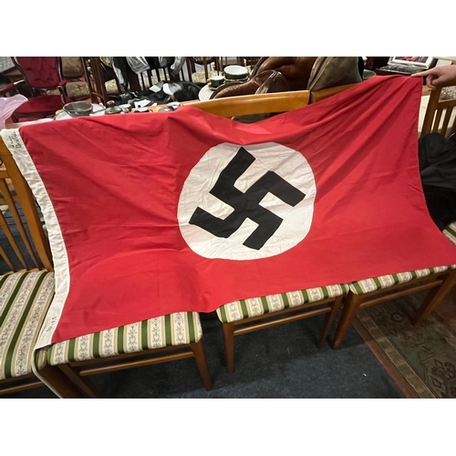 223 - NAZI 1939 DATED NSDAD LARGE FLAG