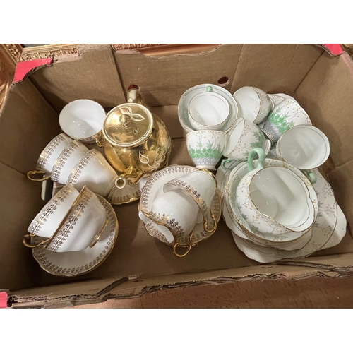 92 - BOX CHINA TEASETS