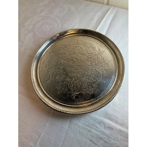 344 - SHM SALVER TRAY MAPPIN BROS 8