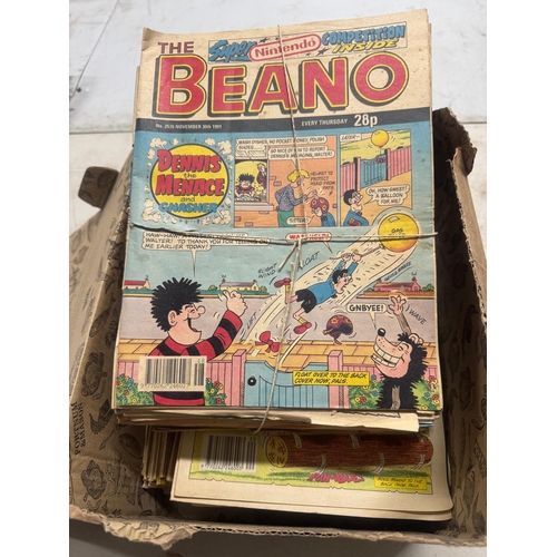 50 - BOX BEANO COMICS