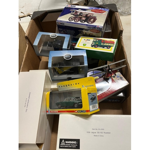 115 - BOX BOXED MODEL VEHICLES