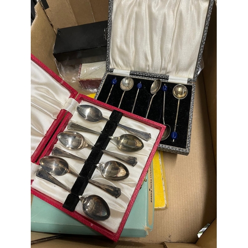 117 - BOX FLATWARE