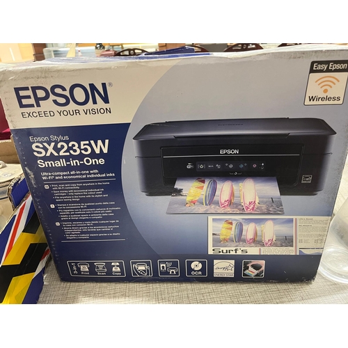 120 - EPSOM SX235W SMALL IN ONE WIRELESS PRINTER