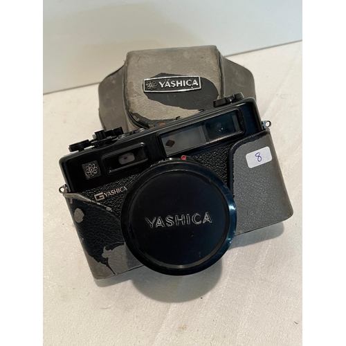 278 - YASHICA G 45M F 1.7 DX ELECTRONIC 35