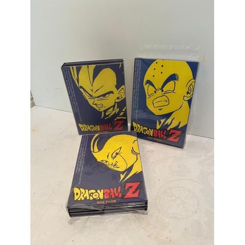 285 - 3 DRAGONBALL Z DVD SETS 2 UNOPENED