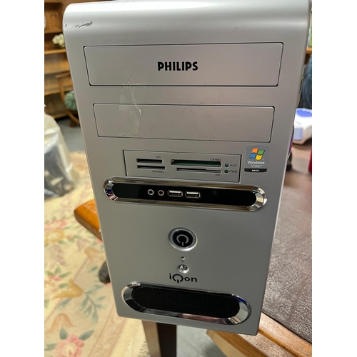 124 - PHILLIPS COMPUTER AND LEXMARK PRINTER