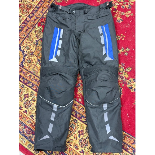 21 - REXEL XL MOTOR RACING TROUSERS