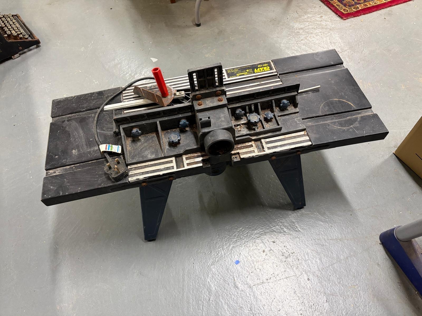 POWER CRAFT PORTABLE ROUTER TABLE