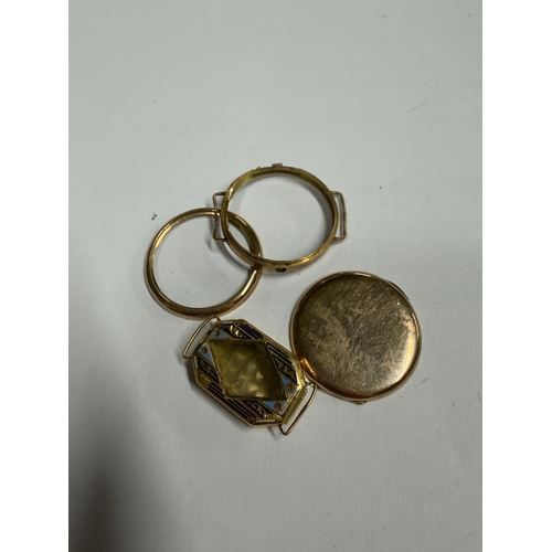 422 - QTY SCRAP GOLD 6.1GMS