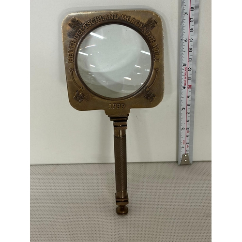 439 - NAZI MARKED MAGNIFYING GLASS