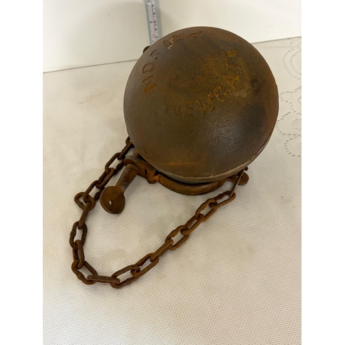 441 - BULL AND CHAIN STAMPED NEWGATE PRISON