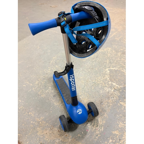 34 - ISPORTER SCOOTER WITH HELMET