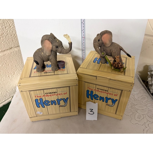 48 - 2 BOXED ADVENTURES OF HENRY