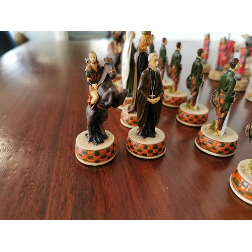 45 - Medieval Themed Chess Set