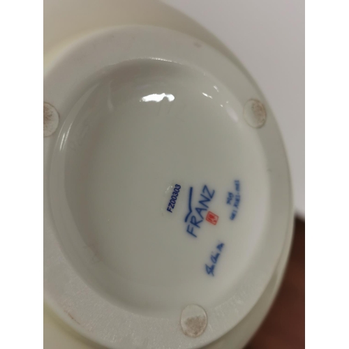 52 - Franz Porcelain Trio of Poppy Ceramics