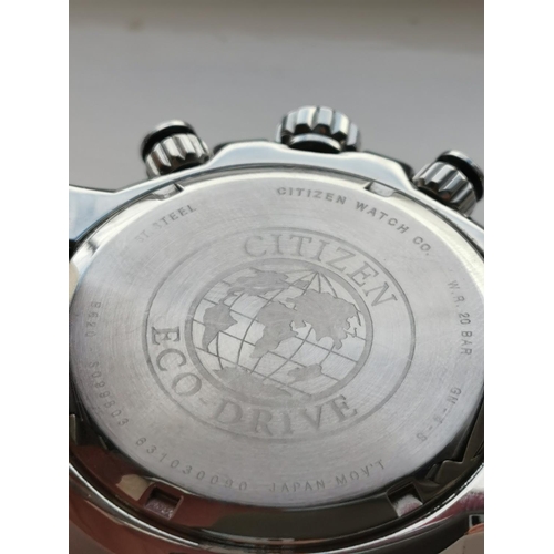 Citizen CA4250-54a WR200 Men's Chonograph Divers Wristwatch w/Box