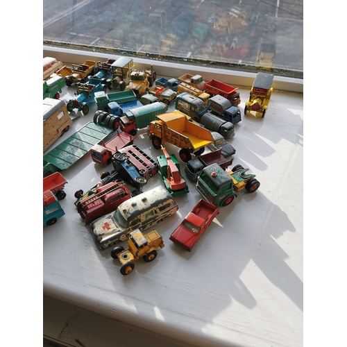 40 - Joblot of Various Early Lesney Matchbox & Corgi Die-Cast Toy Cars