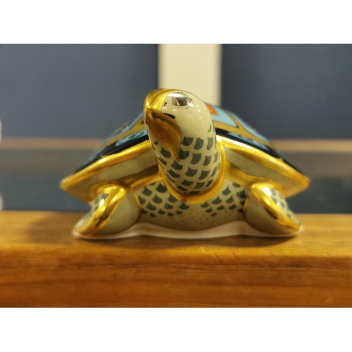 52 - Royal Crown Derby Terrapin Paperweight