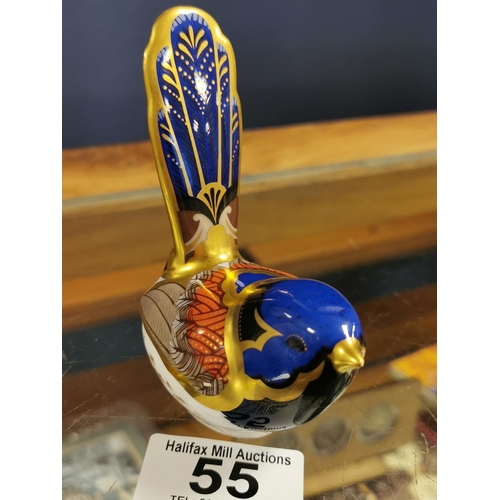 55 - Royal Crown Derby Australian Fairy Wren Paperweight