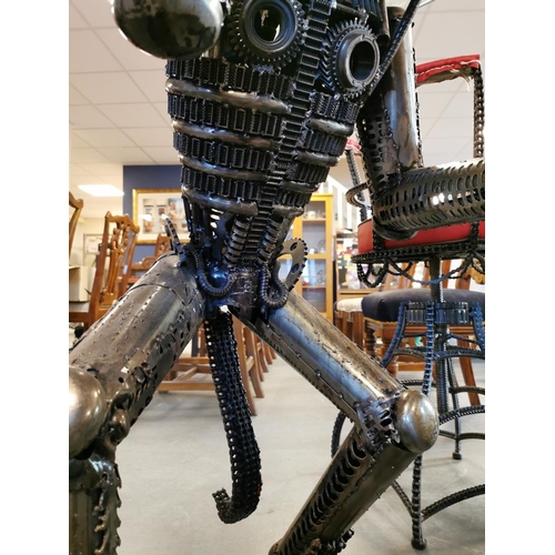 101 - Handmade Sci Fi Alien V Predator-inspired Glass Top Dining Table