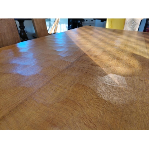 93 - Foxman Don Craven Dining Table - Mouseman Interest - L183cm, W87cm