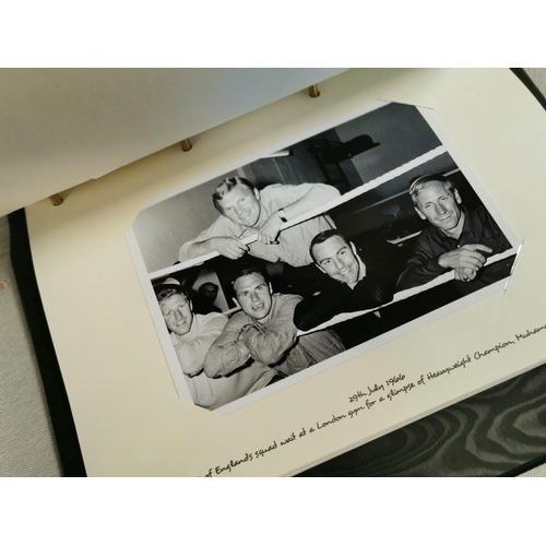 32 - Limited Edition Bobby Moore Fund for Cancer Research 1966 Football World Cup Photographic Album inc ... 