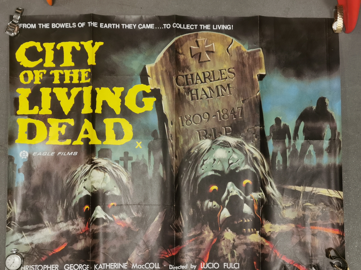 Lot 232 - CITY OF THE LIVING DEAD (1980) - UK Quad