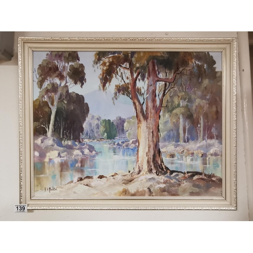 139 - Australian Outback Countryside Art by Henri/Hans Rudolf Nolte (1899-1964)