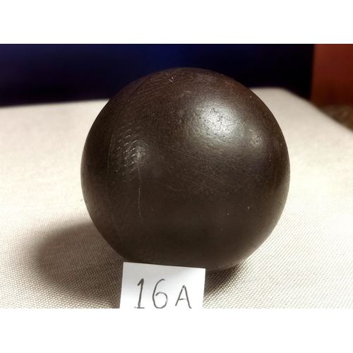 16a - Antique Cricket Ball