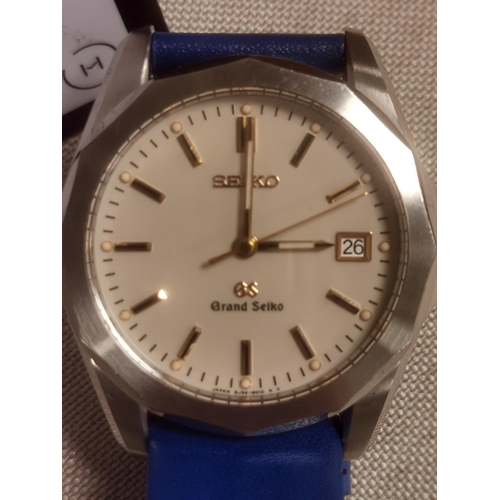 173 - Seiko Grand Seiko Cased Designer Watch