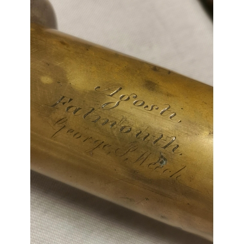 41 - Agosti of Falmouth/George Wreck Antique Telescope