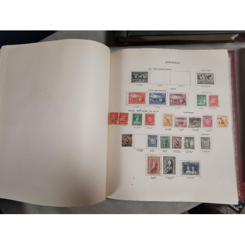 79b - Four Album Collection of Worldwide Stamps inc Penny Black and Penny Reds + Interesting International... 