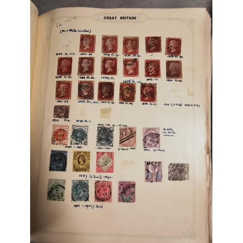 79b - Four Album Collection of Worldwide Stamps inc Penny Black and Penny Reds + Interesting International... 