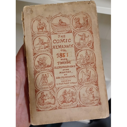 85 - Collection of 19th Century Home-Help/Guidance Books + 1851 Comic Almanac