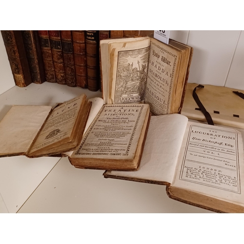 88 - Collection of Five Antique 17th and Early 18th Century Books