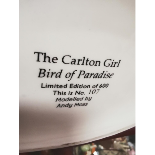 195 - The Carlton Girl Porcelain Figurine - Limited Edition 107/600