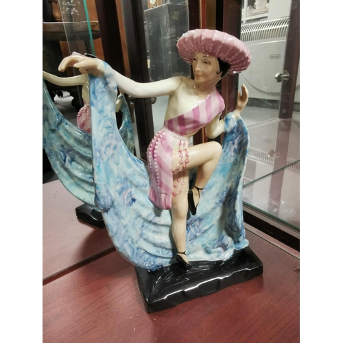 209 - Kevin Francis Porcelain Figurine - Mexican Dancer - Limited edition 160/500, Ht 26cm