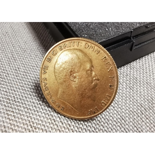 272 - 1907 Half Sovereign Gold Coin