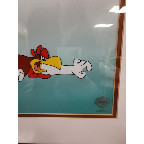 54g - Pair of Looney Tunes Sericel Cartoon Cell Limited Edition Art Pieces, plus a Lithogrpah - Foghorn Le... 